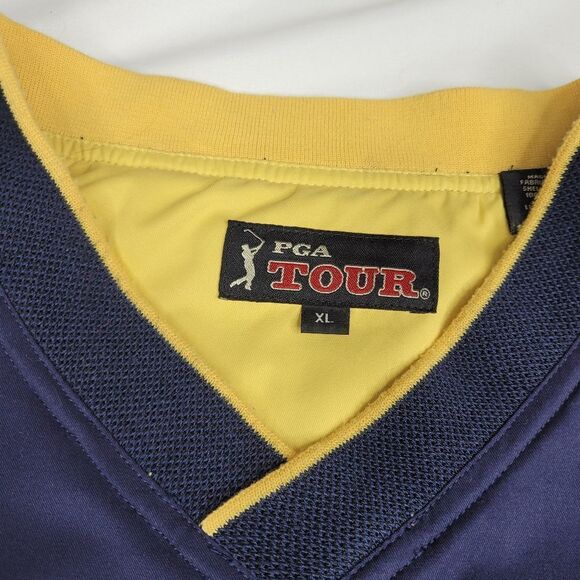 XL PGA TOUR PARTNERS zip off WINDBREAKER convertible SHIRT JACKET extra large - Picture 4 of 10